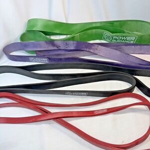 POWER GUIDANCE Resistance Bands Set of 4 Pull Up Bands Exercise Fitness